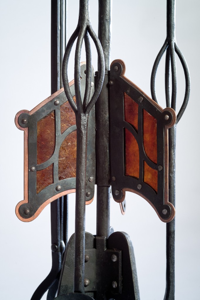 A new Fireplace Tool Set by Dan Nauman at Bighorn